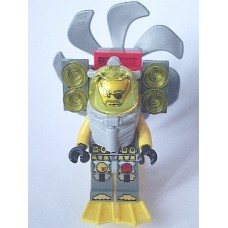 atl024 Atlantis Diver 3 - Ace Speedman - With Lights, Propeller, Yellow Flippers and Trans-Yellow Visor 